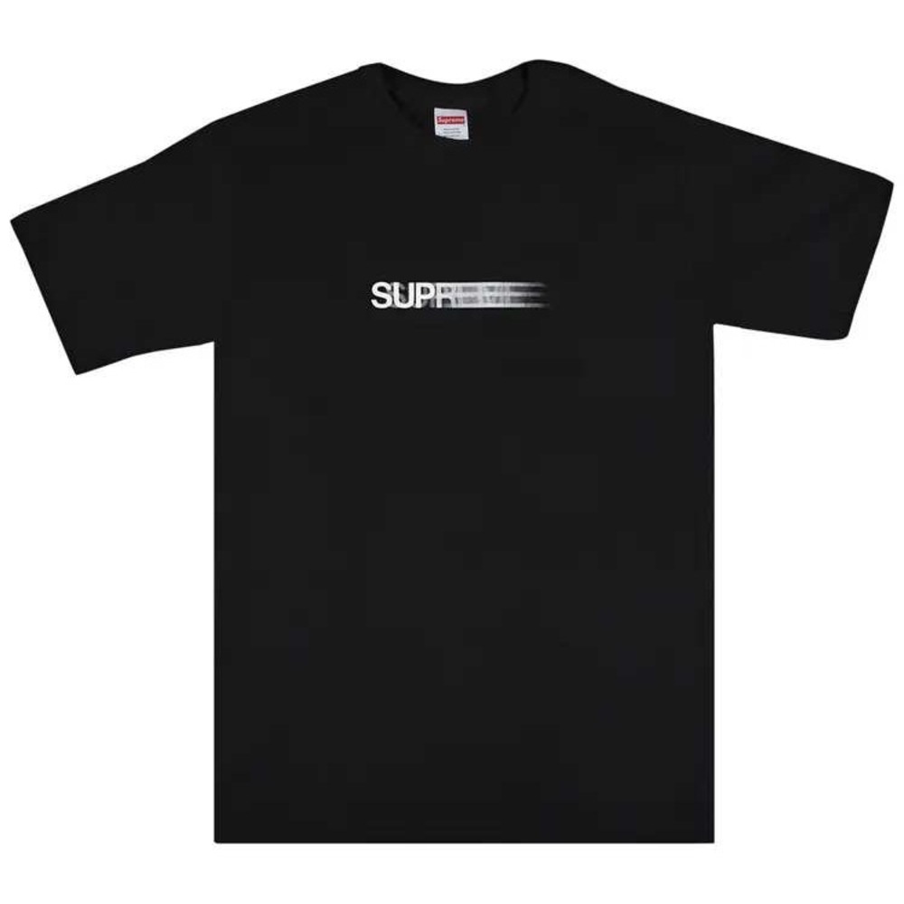Supreme Motion Logo T-Shirt Black Large